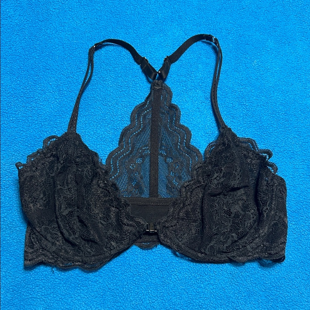 Free Press Black Lace Bralette